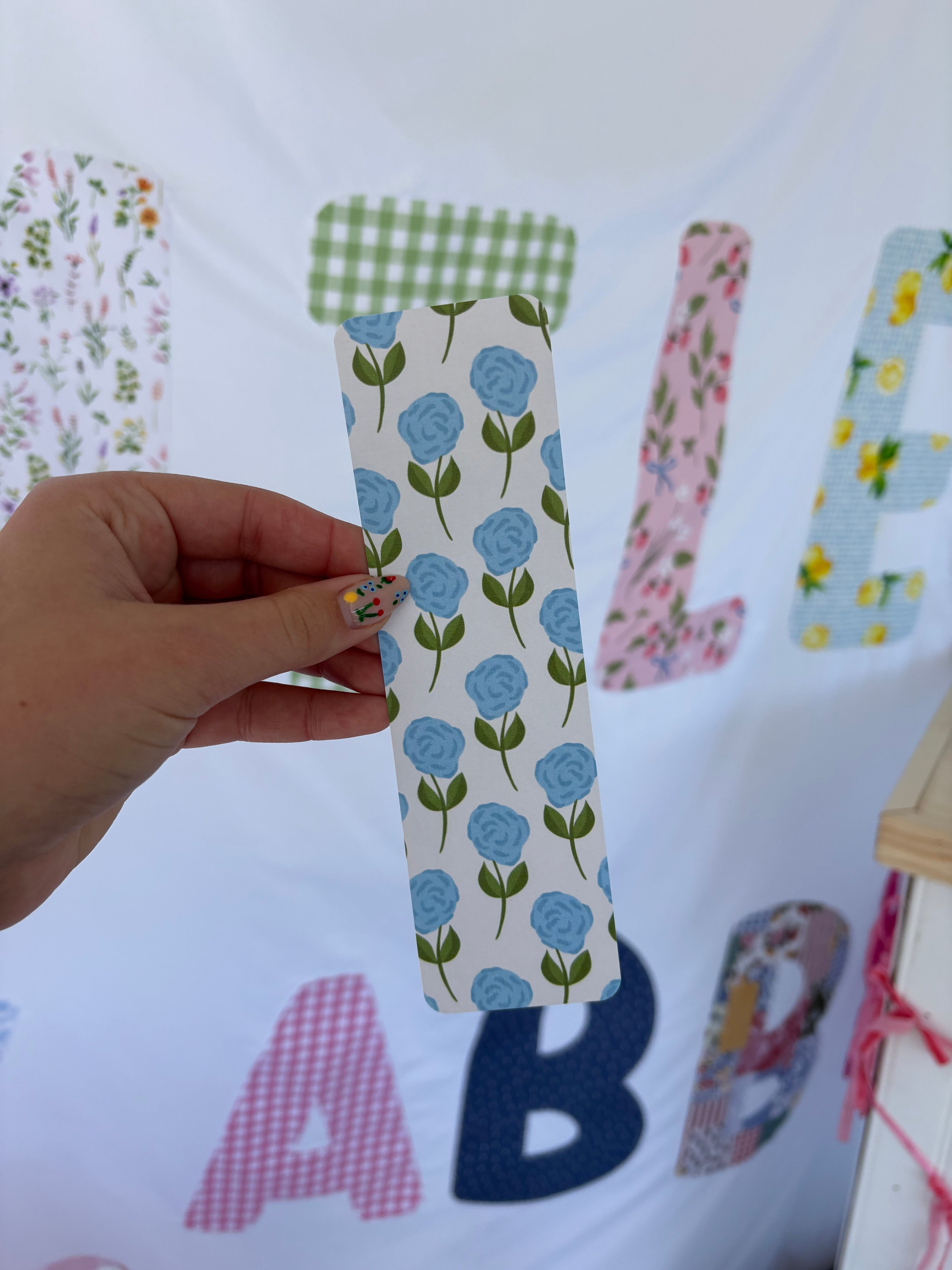 Hydrangea Bookmark