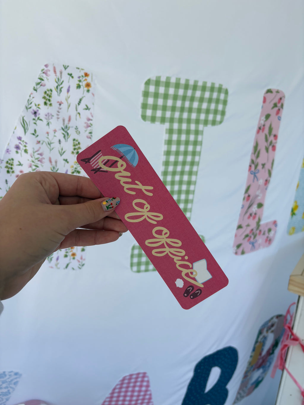 Beachy Bookmark